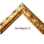 50 x 60 cm Barock-Gold aus Massivholz