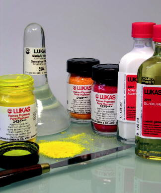 Künstlerpigment Silber metallic 100 ml