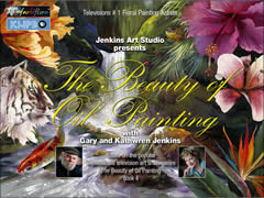 Buch 4 Gary & Kathwren Jenkins The Beauty of Oil Painting (engli