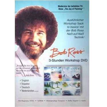 Bob Ross - VHS 3 Stunden Workshop, Deutsch