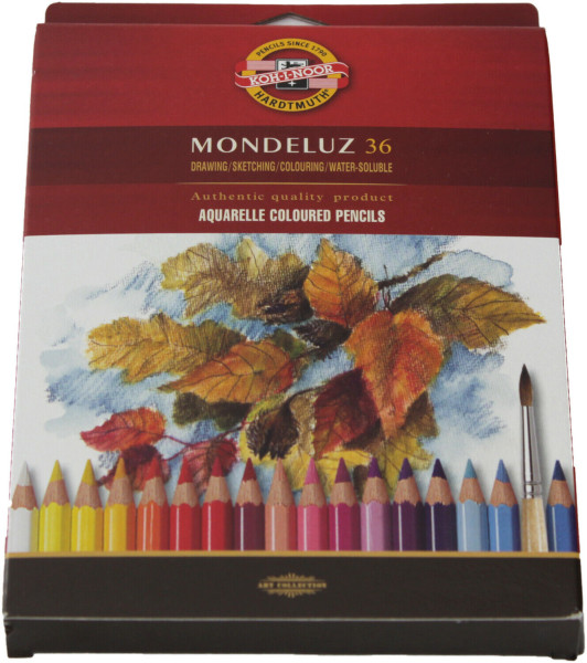 Koh-I-Noor Mondeluz Aquarell-Farbstifte 36