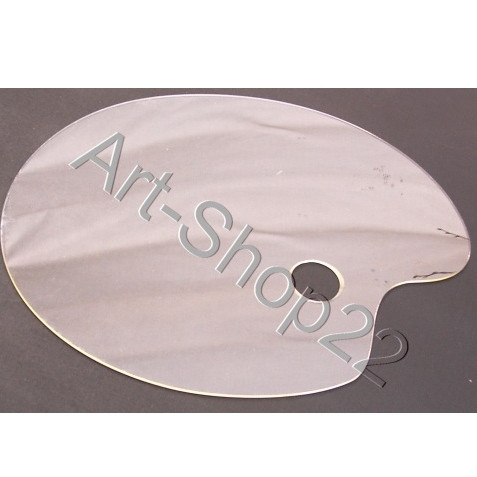 Palette Acryl, oval 40 x 28 cm