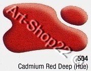 SYSTEM 3 Acrylfarbe Kadmiumrot dunkel 75 ml