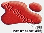 SYSTEM 3 Acrylfarbe Kadmiumscharlach 75 ml