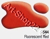 SYSTEM 3 Acrylfarbe Fluorescent-Rot 75 ml